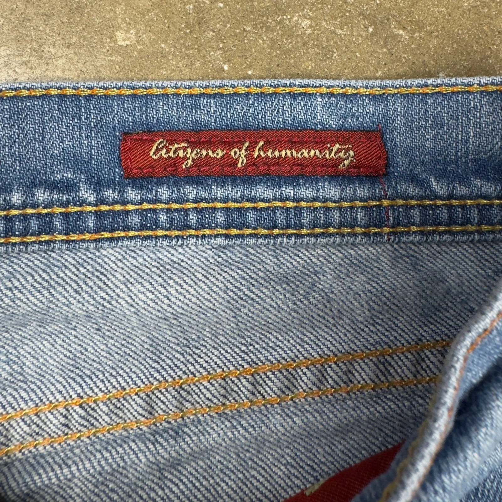 Citizens of Humanity Ingrid 002 Flare Jeans Women’s 27 Made‎ in USA Light Wash - Image 7