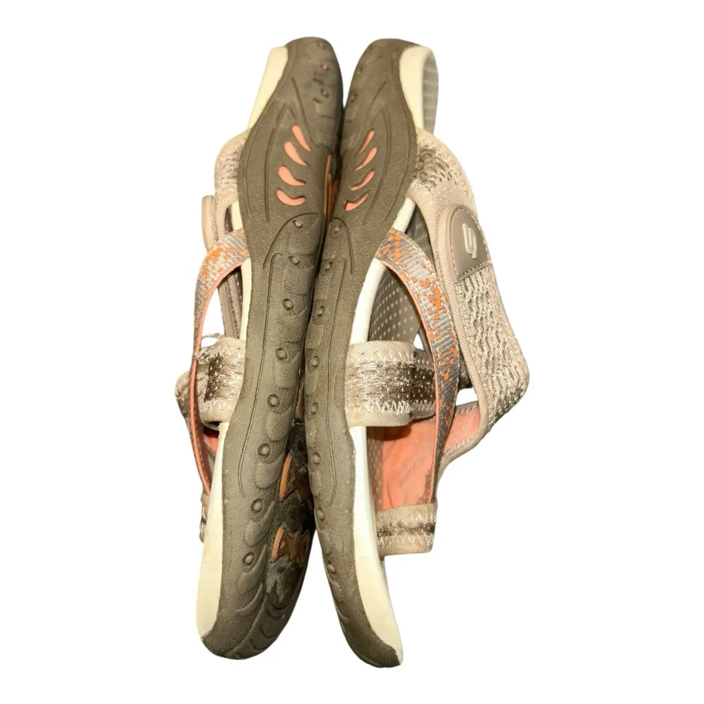 Skechers Reggae Splatter Thong Sandals, #40822, Taupe, Women's US Size 8 - Image 5