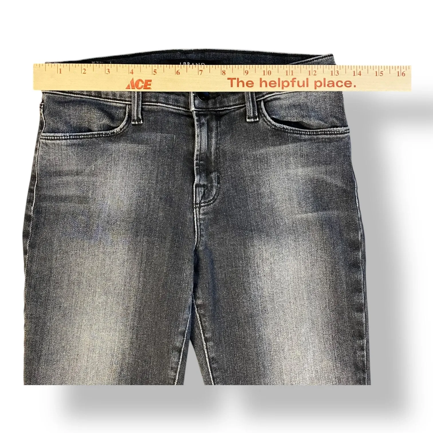 J Brand Nemesis Mid-Rise Distressed Super Skinny Jeans Womens Size 27‎ - Image 5