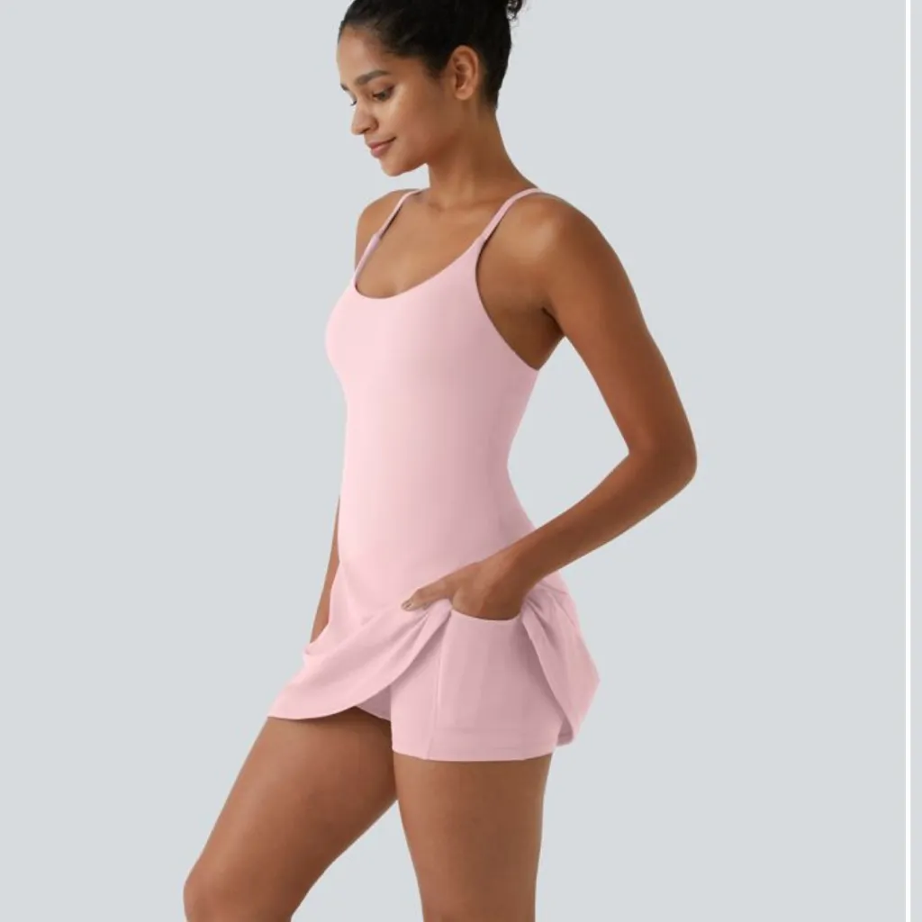 NWT Halara Softlyzero™ Plush Backless Active Dress-Easy Peezy Edition size XL - Image 8