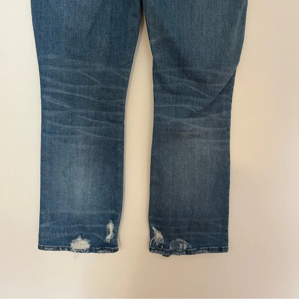 Madewell Cali Demi-Boot Jeans in Bess Wash: Button-Front Edition Size 27 - Image 13