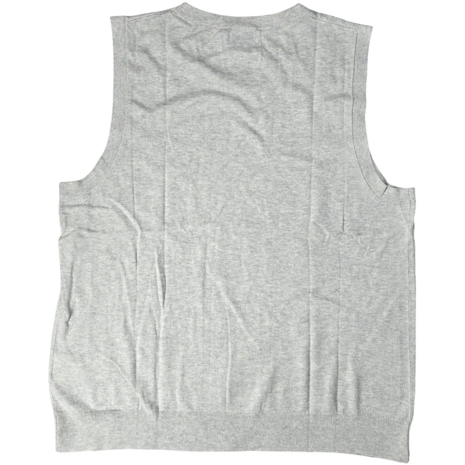 J. Crew Factory Sweater shell Vest in Heather Dusk L BO375‎ Gray Size XL - Image 2