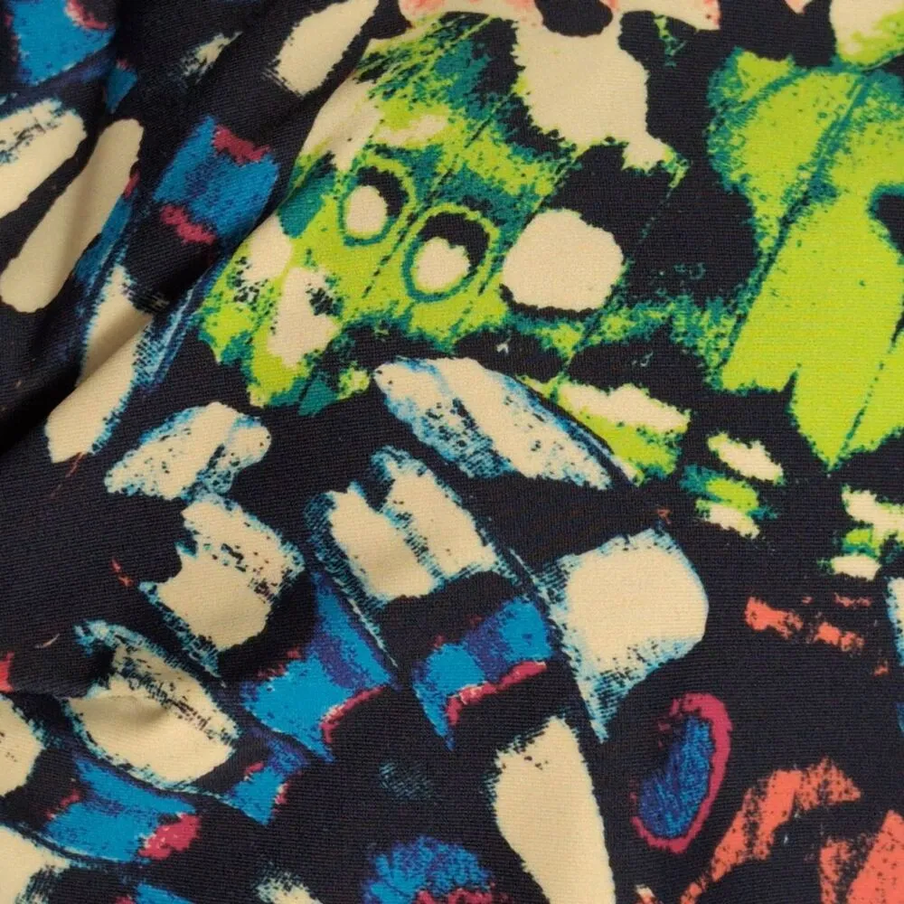 NWT Andie The Molokai Bikini Top Butterfly Multicolor Adjustable Bralette Sz XXL - Image 2