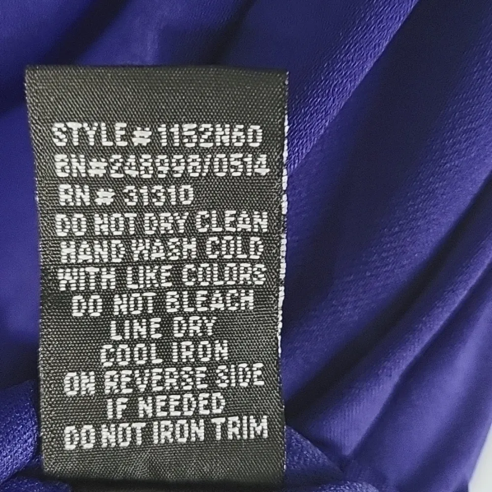 BCX Violet Sleeveless ruched mini dress Sequin Shoulder Size M - Image 9