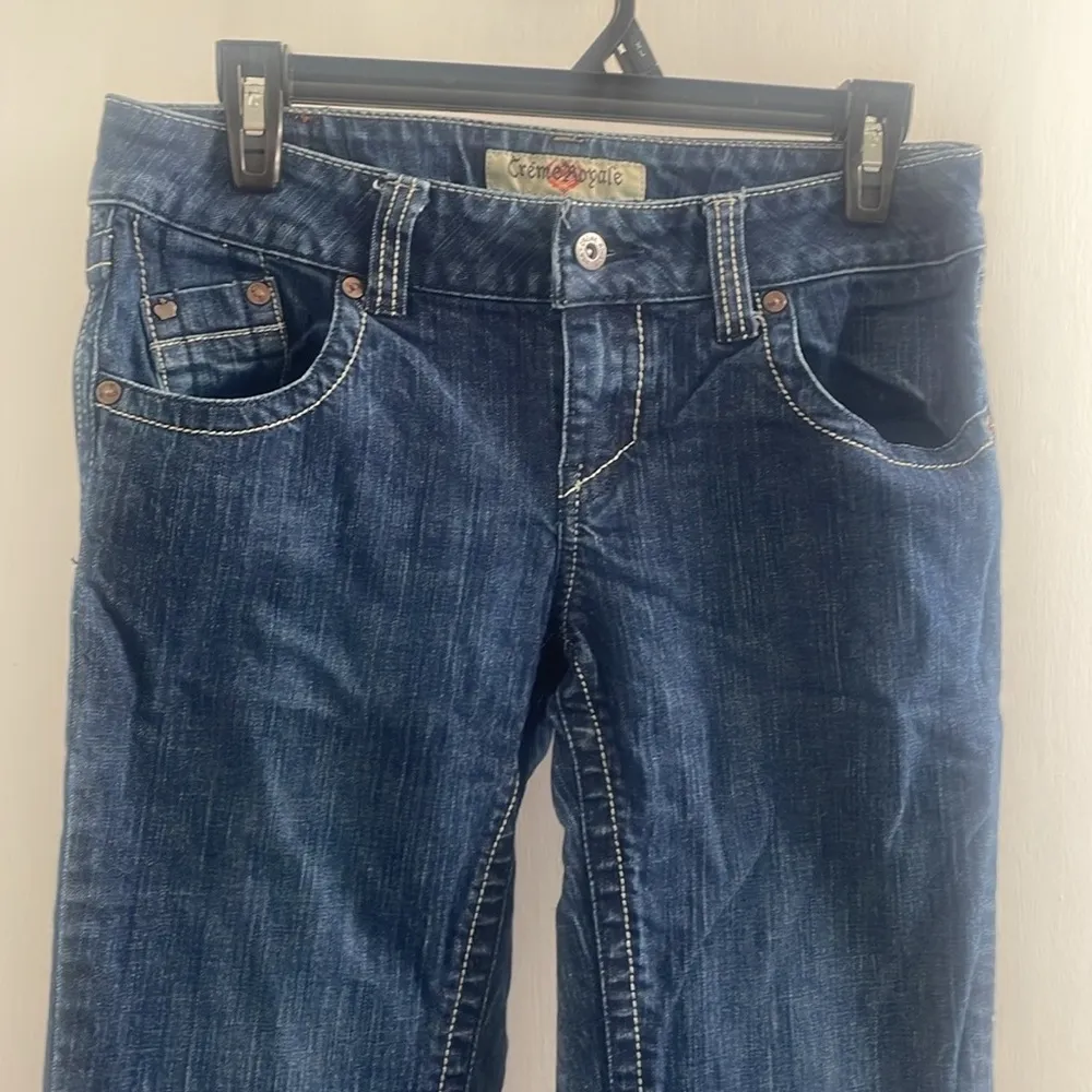 Crème Royale bootcut jeans size 31, inseam 31 Blue - Image 2