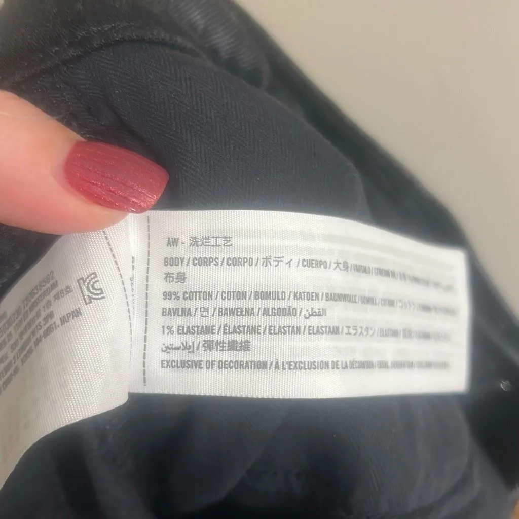 ✨Abercrombie & Fitch High Rise 90s Relaxed Black Sz 27/4L Jeans✨ - Image 8