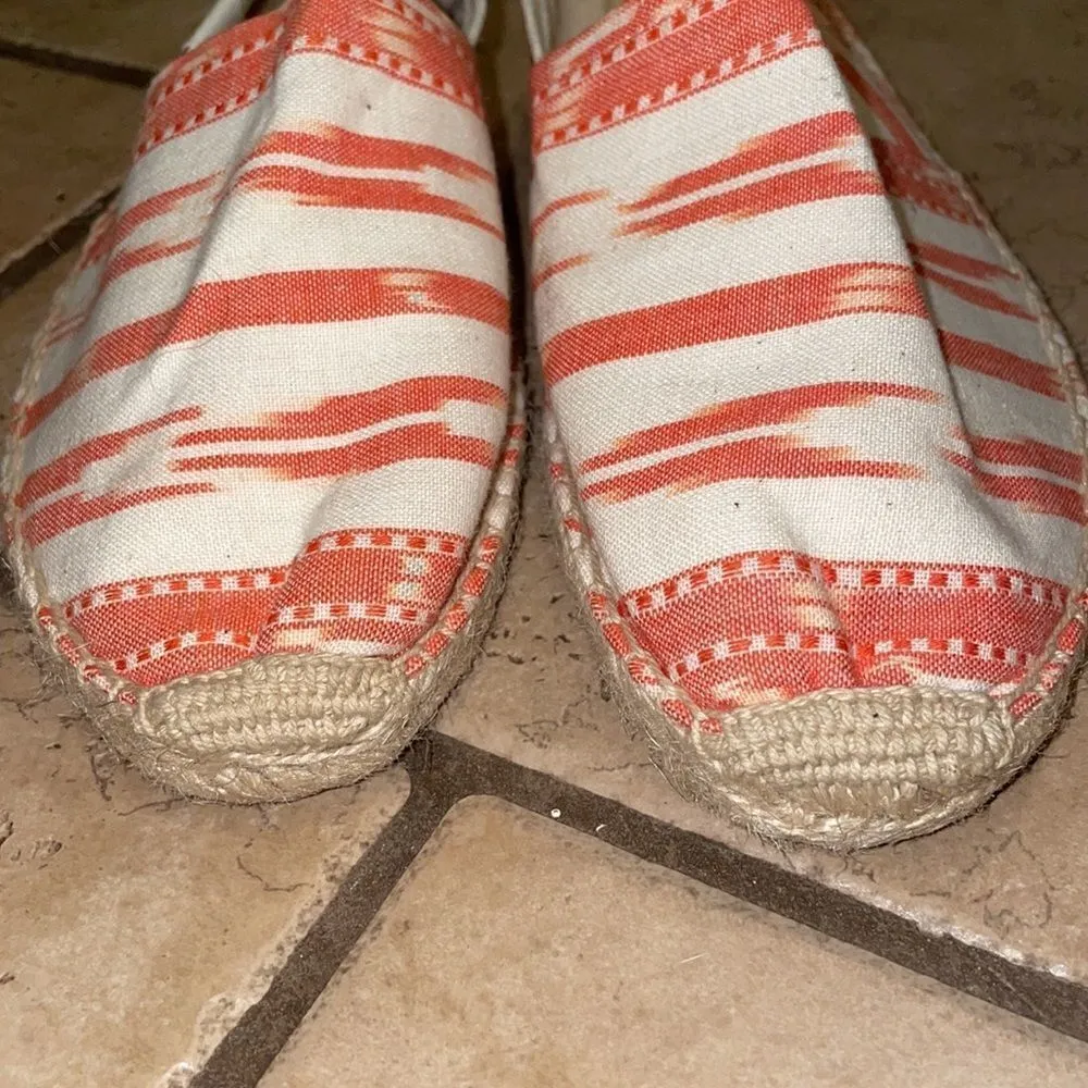 Soludos Res & White Ikat Espadrilles - Image 8