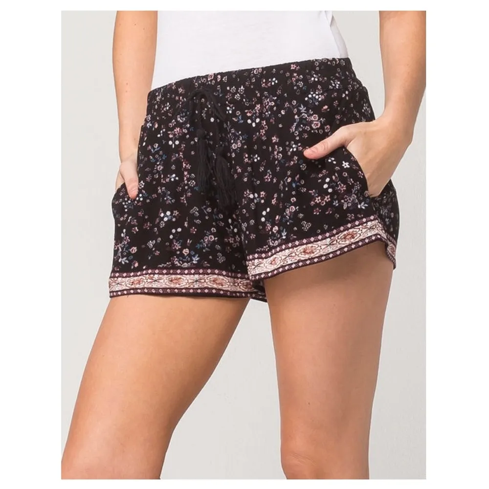 Full Tilt Printed Floral Shorts - Image 3