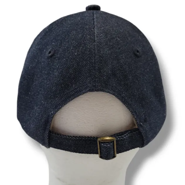 Company Hat Size Medium / Largear Embroidery Embroidered Denim Hat Unisex Hat - Image 5
