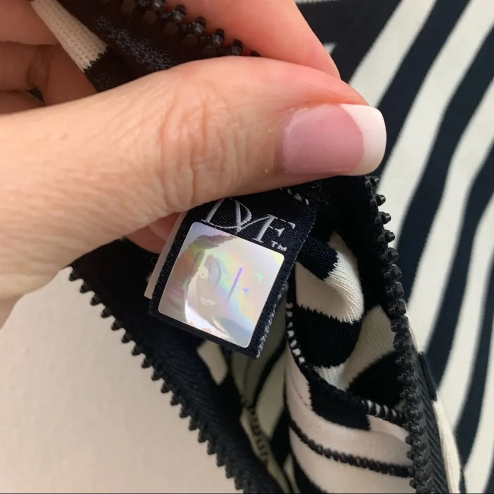 Diane von Furstenberg Leigh Multi-Stripe Dress - Image 6