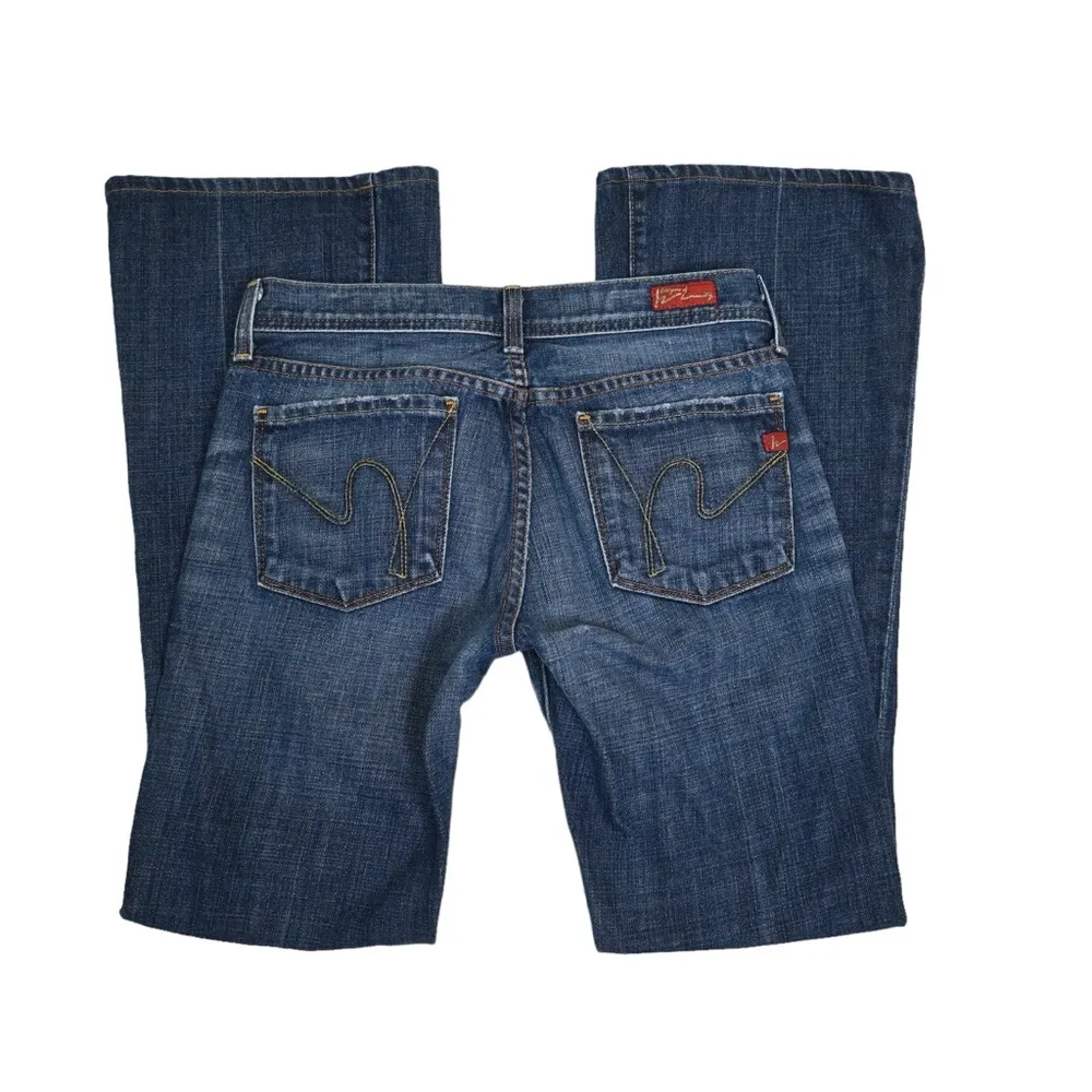 Womens 25 Ingrid #002 Low Waist Flair Jeans - Image 5