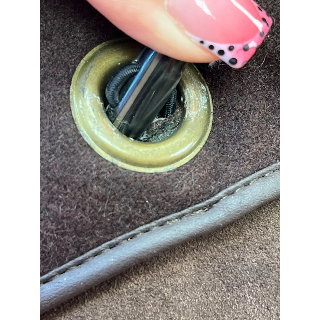 Lands End Womens Brown Suede Winter Boots Sz 8 SKU 8946 - Image 12