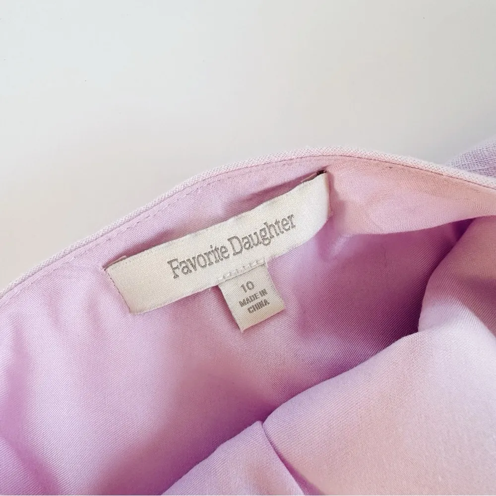 NEW Favorite Daughter The Josette Dress Wisteria Musk Purple Size 10 - Image 10