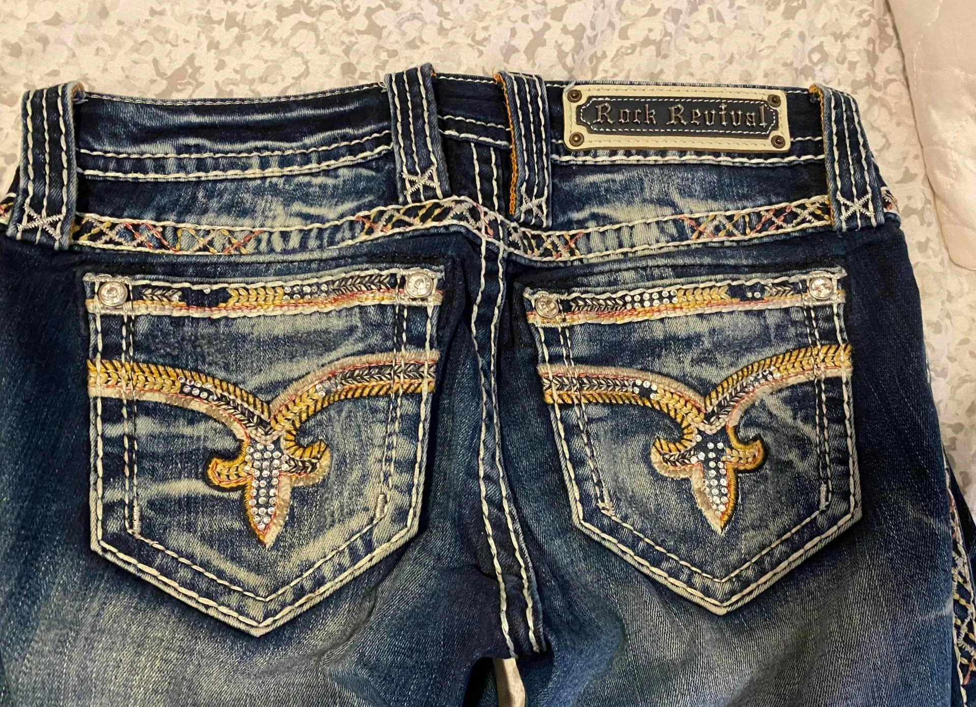 Rock Revival Skinny Jeans - Image 3