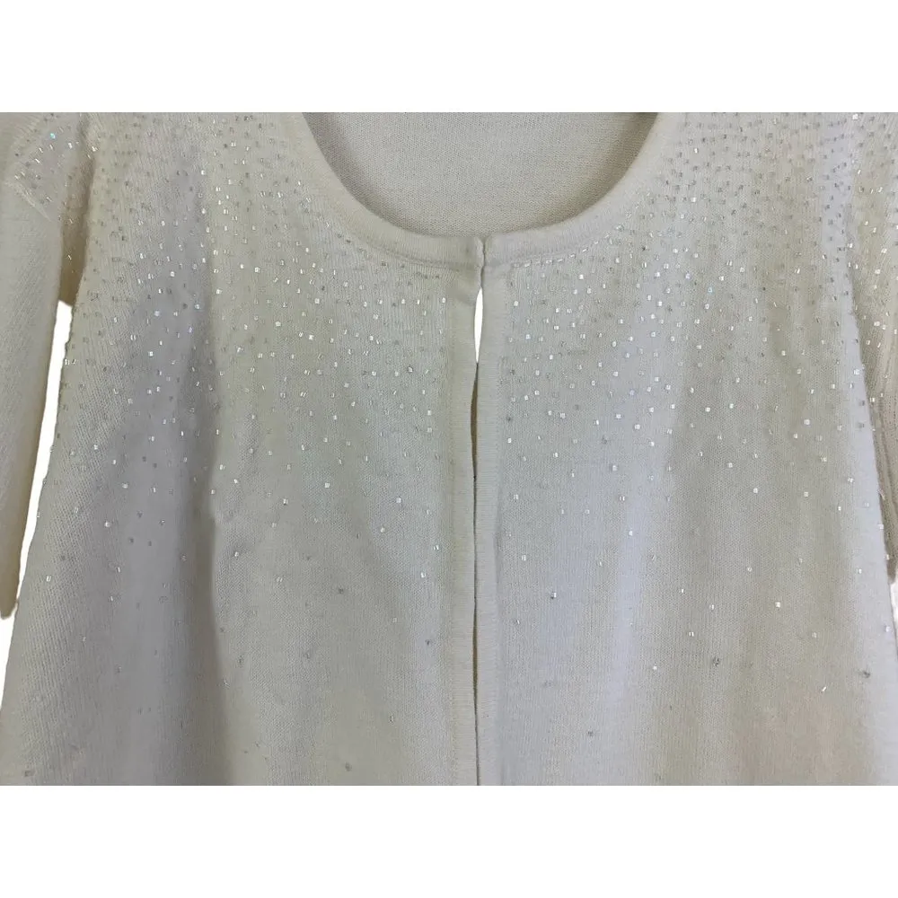 Amanda Smith II Women's Cream Casual Sweater - Image 3