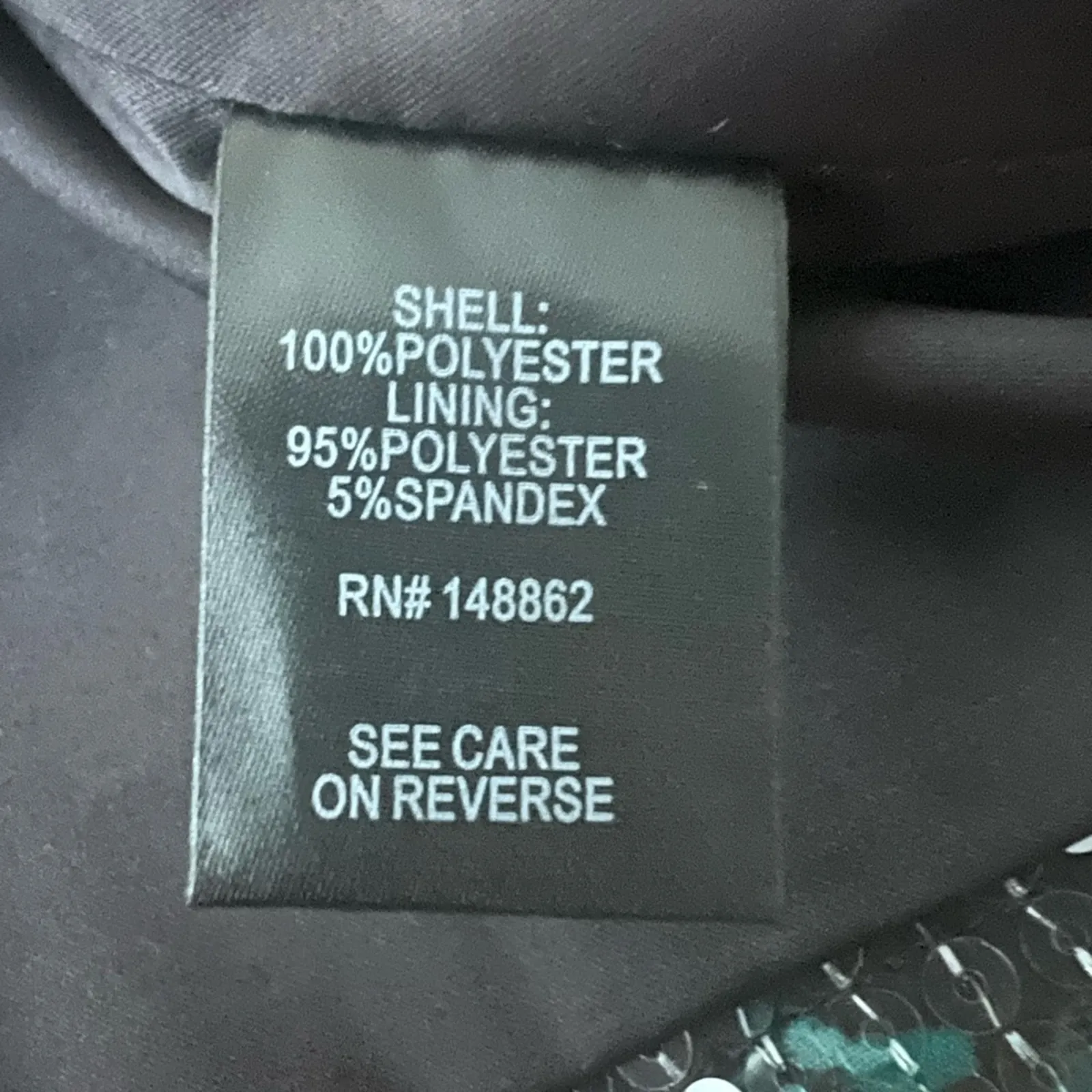 Torrid Black Red Floral Sequins Open Front Long Kimono Jacket Romantic - 1X - Image 12