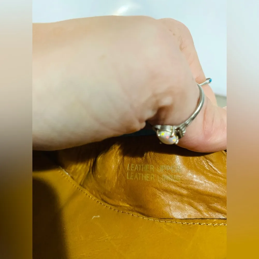 Anthropologie Leifnotes Taika hand painted leather flats size/38/8 - Image 7