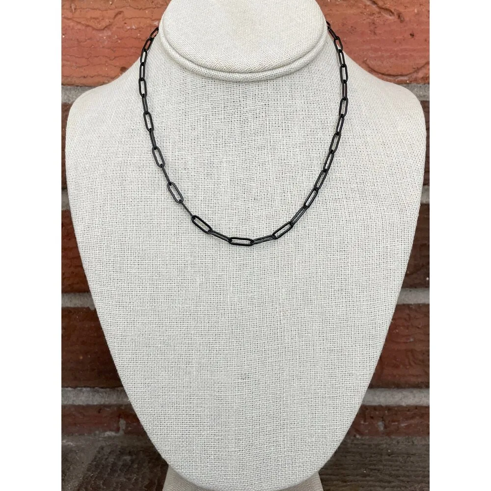 Paperclip Chain Necklace - Image 2