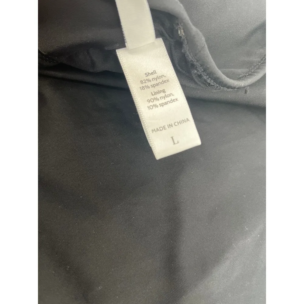 Swim The Nantucket One Piece Swimsuit Sz L Black One Shoulder - Image 5