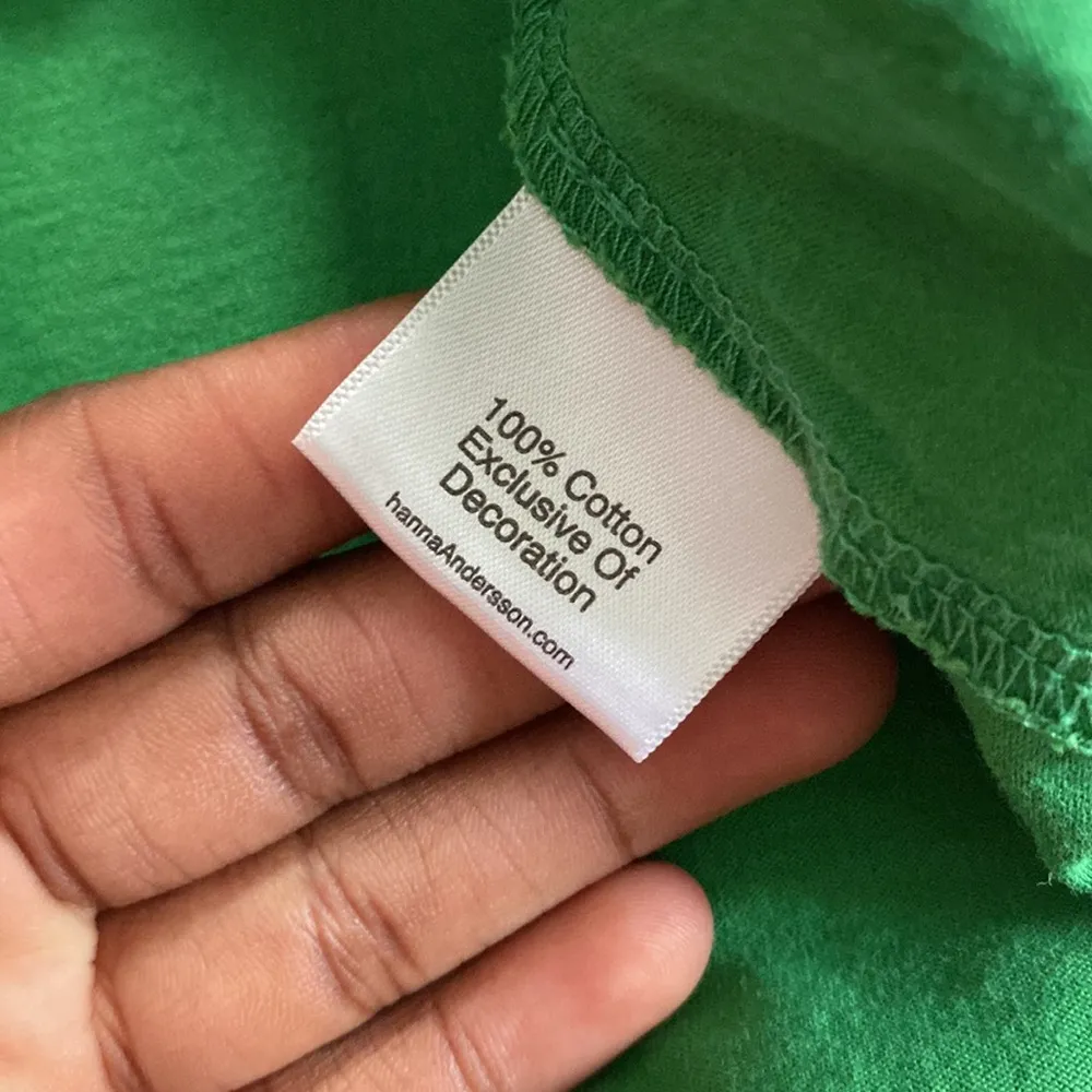 Hanna Anderrson Fruit Pajama Top SIZE 160 Green - Image 4