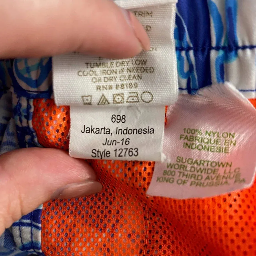 Lilly Pulitzer Run Around Luxletic Short in Bomber Blue Get‎ Trunky Size US XS - Image 8