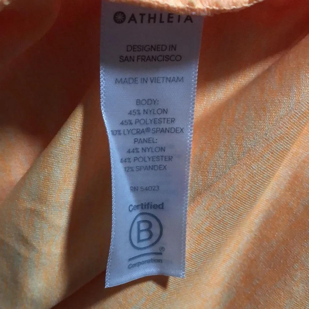 Athleta Size M Crosscurrent Oversized Coverup Athletic Dress in Acapulo Orange - Image 6