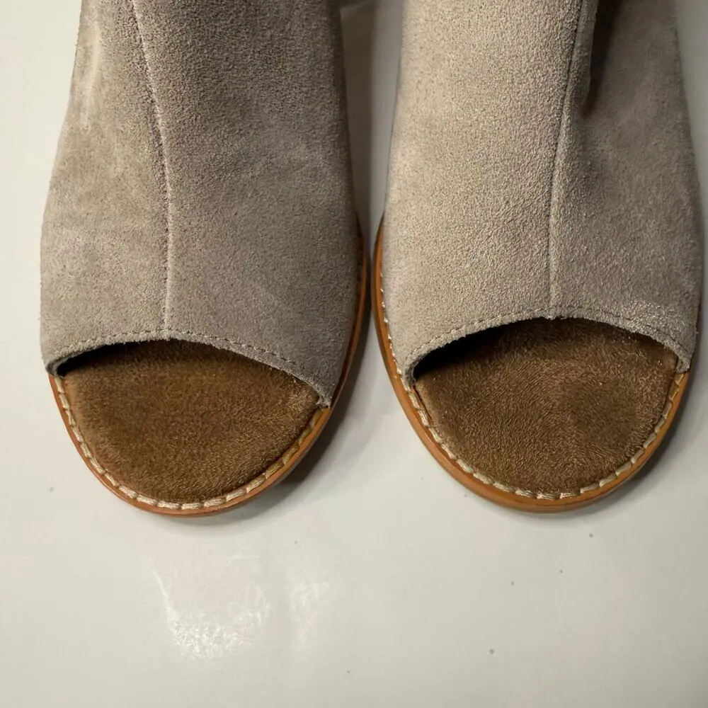 Tom’s Women’s Suede Mule Heels Size 9 - Image 2