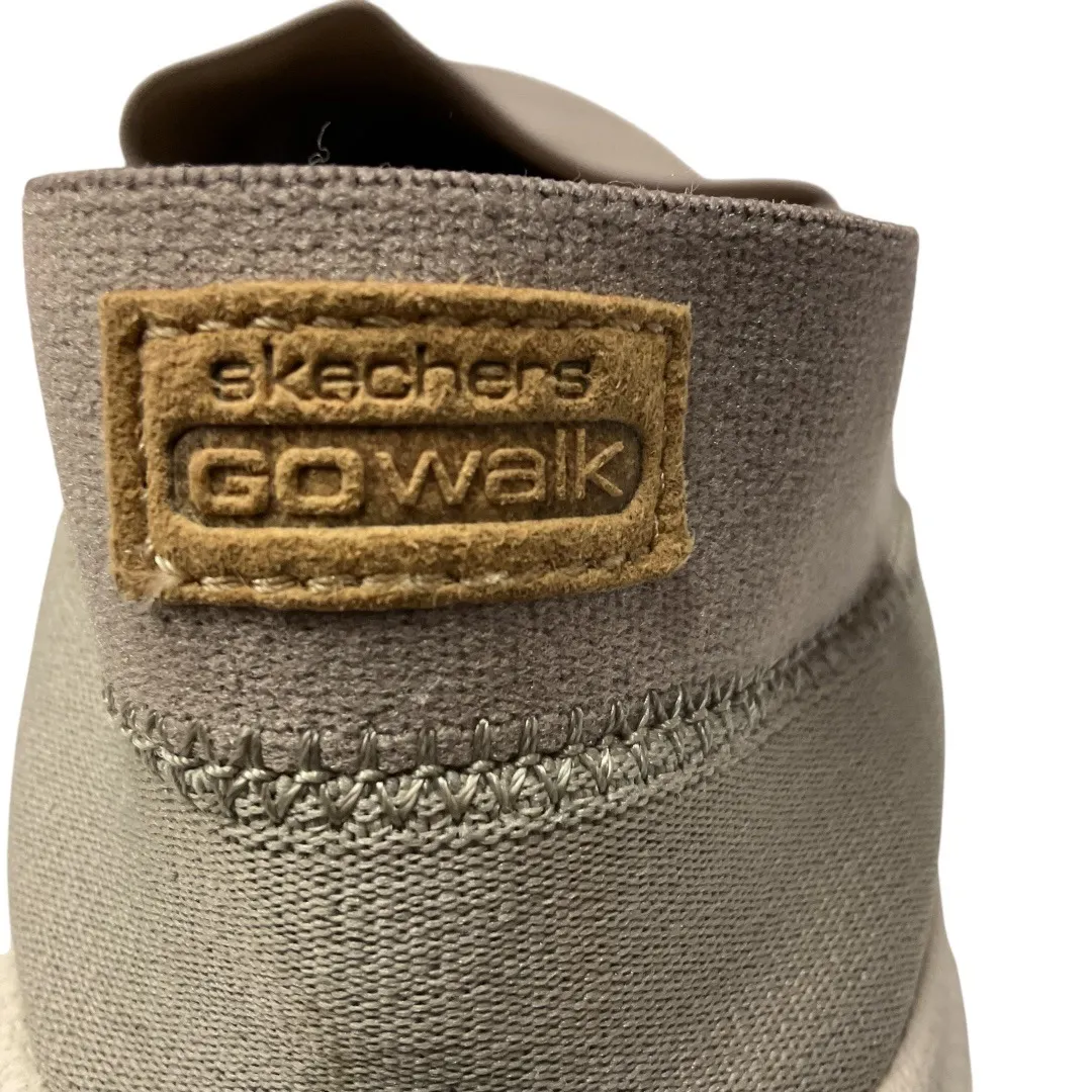 Skechers GOwalk Travel‎ Gracious Joy Size W9 Taupe Slip On Comfort - Image 12