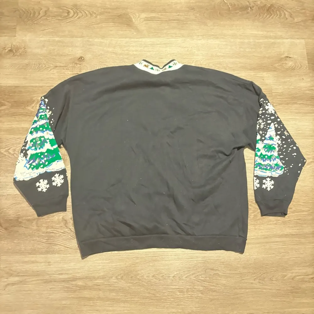 Vintage 90s 1991 Christmas holy grail Crewneck sweater Size L - Image 11