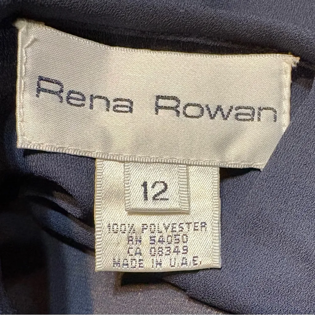 Rena Rowan  Classic Navy Tank Top - Image 3