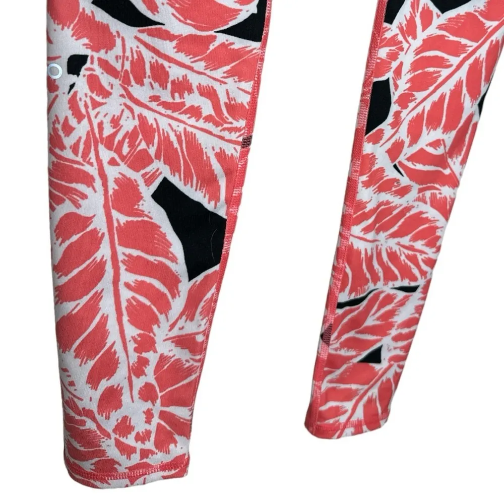 ALO Yoga Palm Springs Guava Leaf Airbrush Leggings XS - Image 7