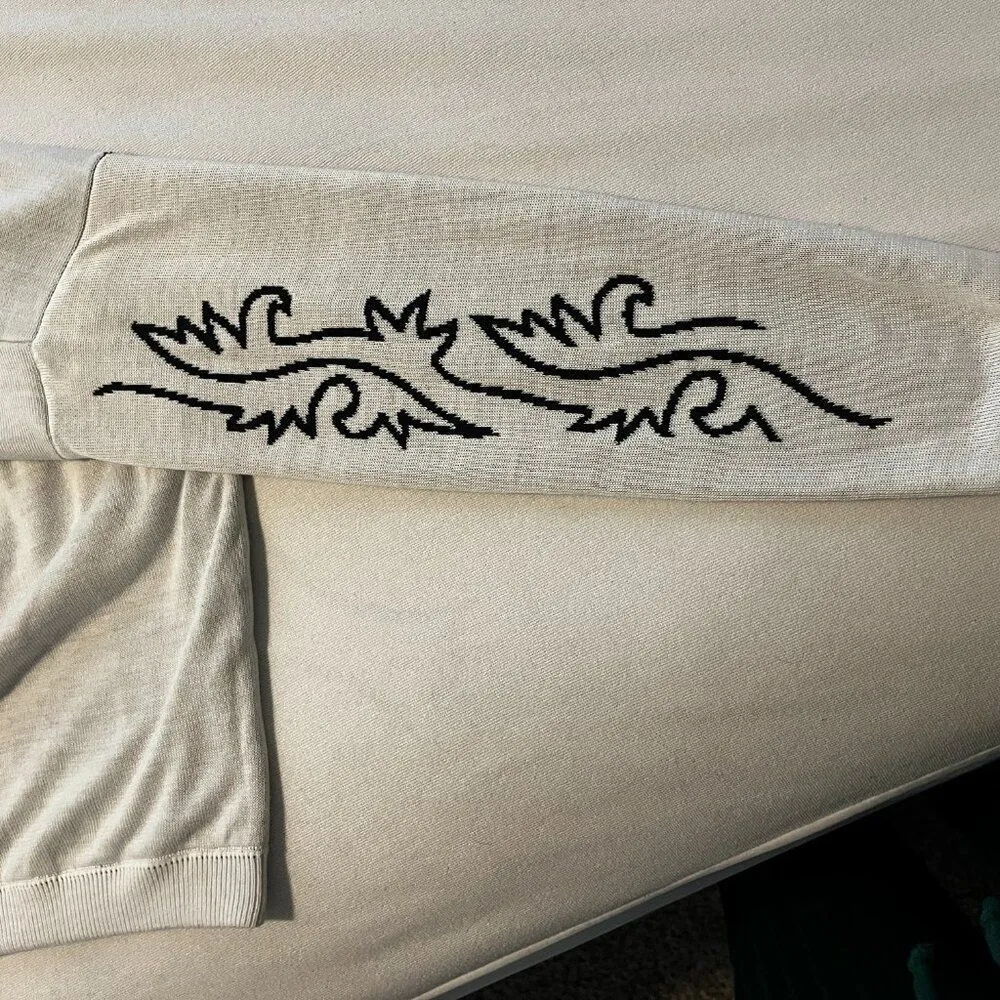 NEW Women's Ryon Roper Reversible Sweater Top White Size undefined - Image 13