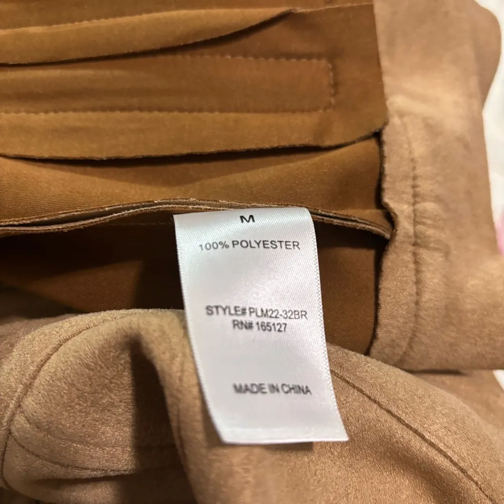 Francesca's NWT  Blue Rain Suede Jacket - Image 6