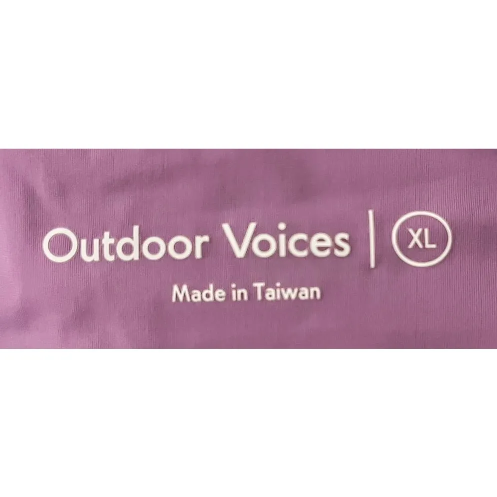 Outdoor Voices One Shoulder Dress - Lavender Women's sz. XL w/Built-in Shorts - Image 5