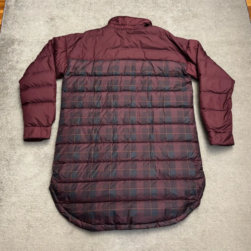 Prana Globe Thistle Down Shirt Puffer Jacket Long Women’s - Image 3