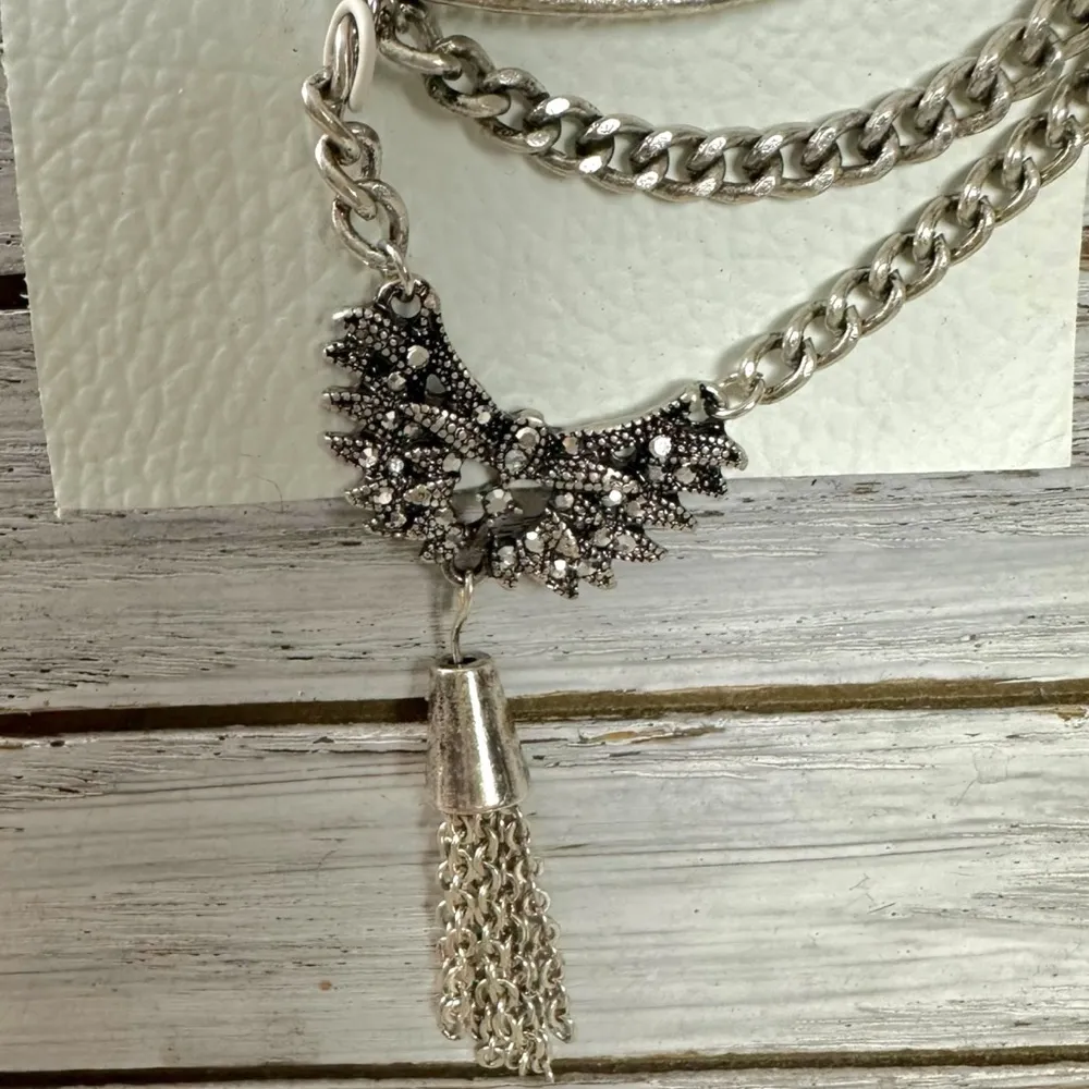 Free People Birds Of A Feather Cocktail Earring Ear Party Cuff NWT Sparkle Retro - Image 7