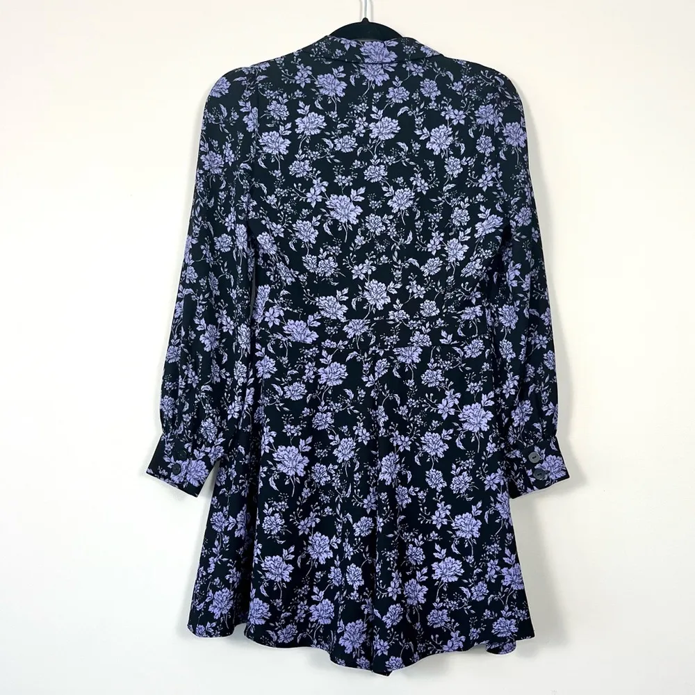 Floral Blazer Style Long Sleeve Romper Small - Image 6