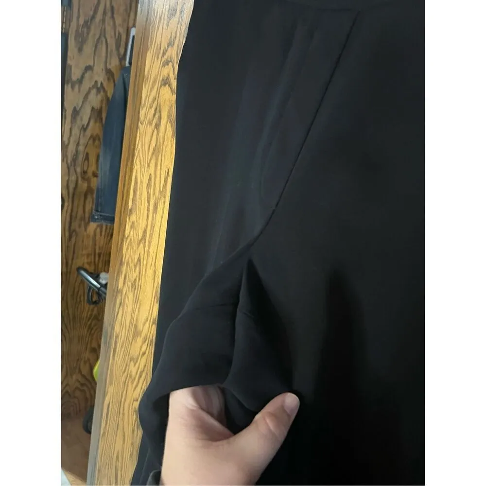 J. Crew Black Dress Pants Woman’s Size 12 100% Polyester - Image 6