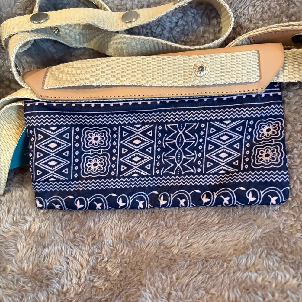 LULEA Paragon Pouch Bright Nature NWT Blue - Image 3