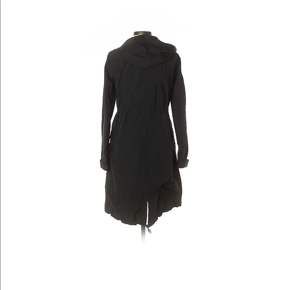 Eileen Fisher Hooded Anorak Jacket szXXS in Black - Image 2