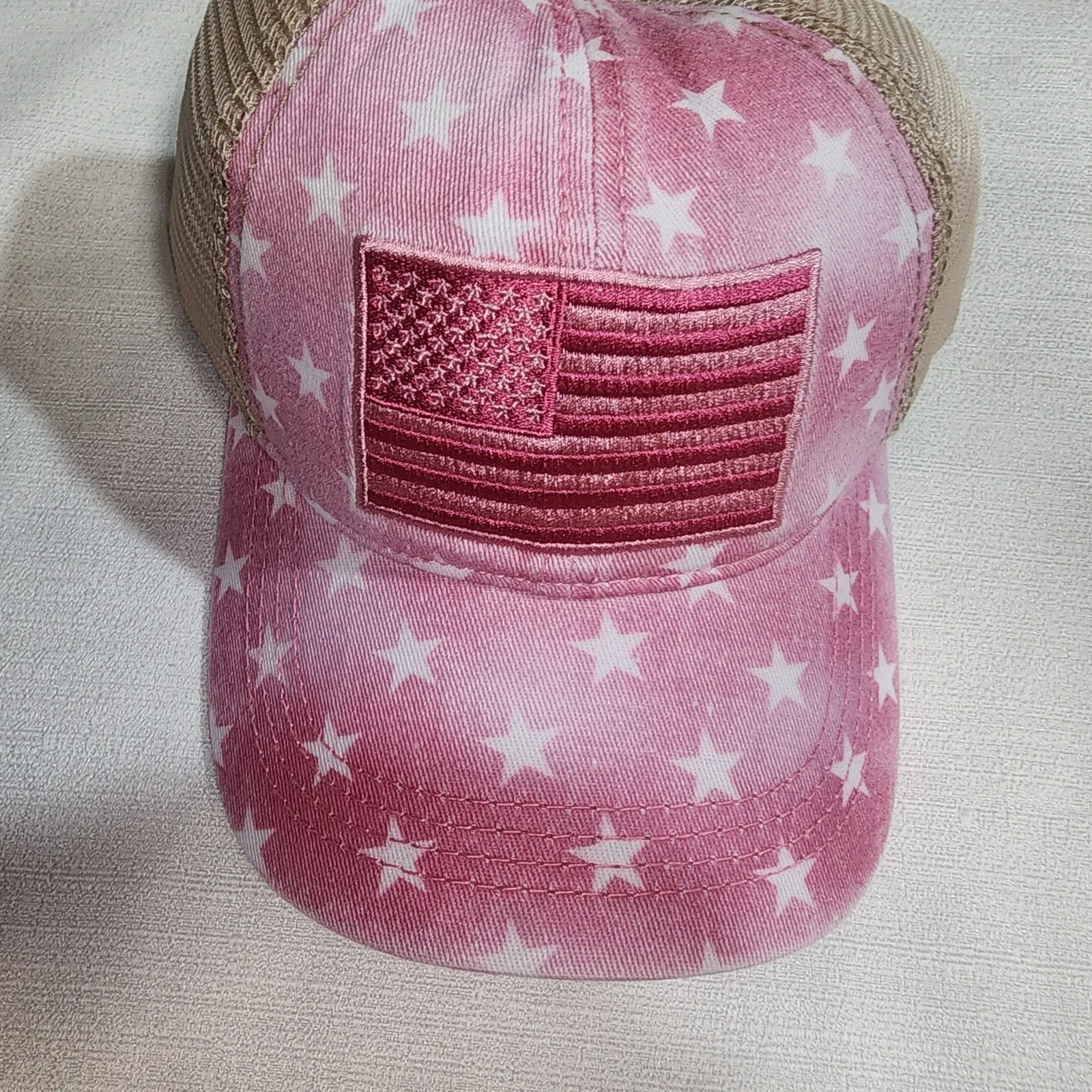 Americana apparel flags and stars snap back faded cap - Image 5