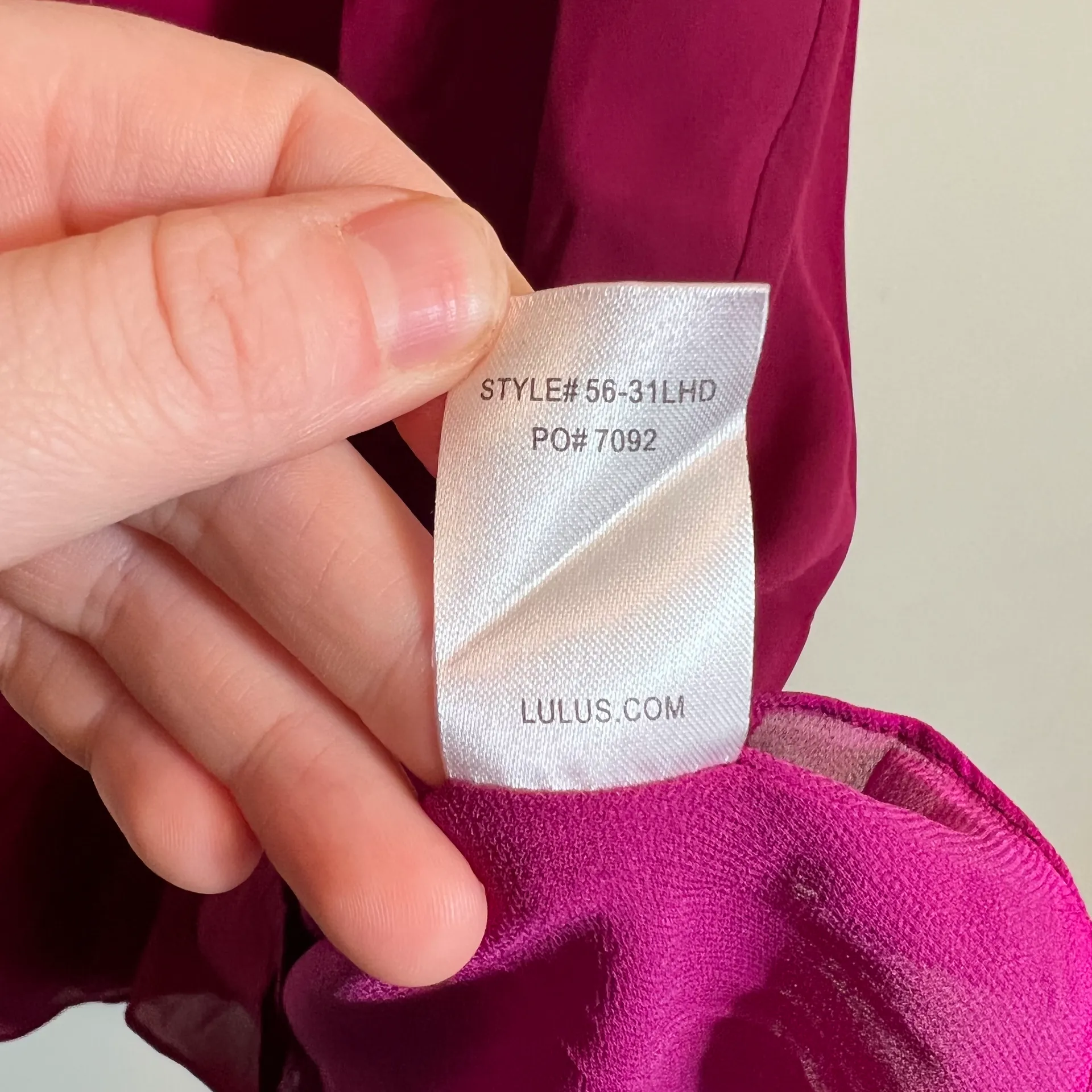 Lulus Magenta Groove Thing Swing Dress Size Small - Image 8