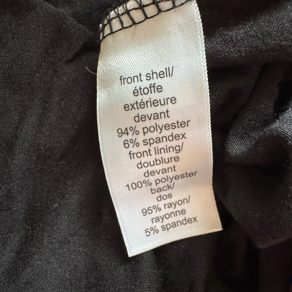 NWOT Maurice’s High Neck Black Shiny Sequin Sparkly Keyhole Back Party Tank XL - Image 6