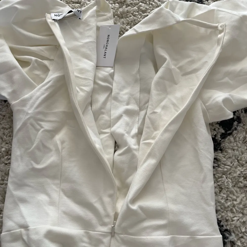 NONchalant Label Jaleen Catsuit in White - Image 8