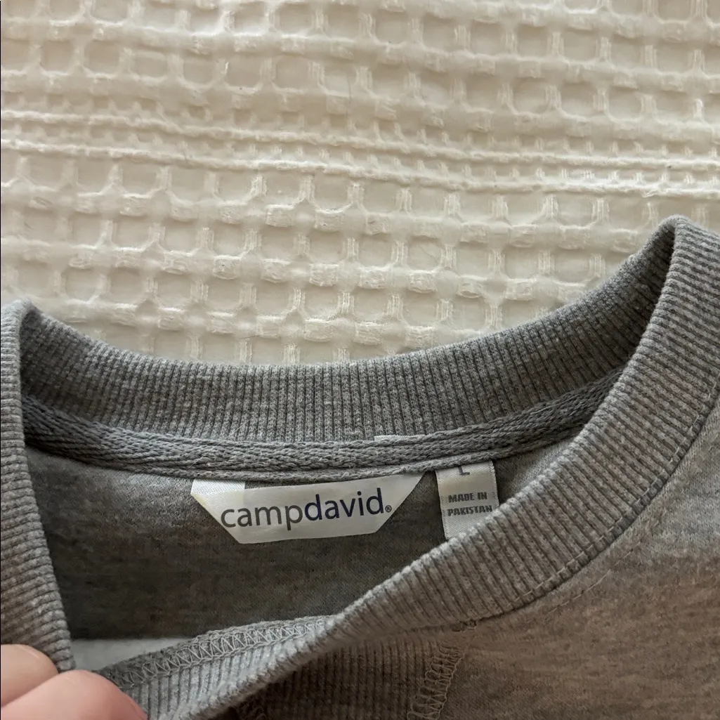 Budweiser Gray Crewneck Sweatshirt - Image 3
