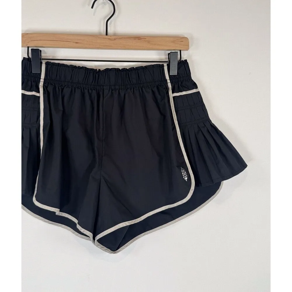 FP Free People Movement Womens Shorts Black Easy Tiger High Rise Athletic Small - Image 6