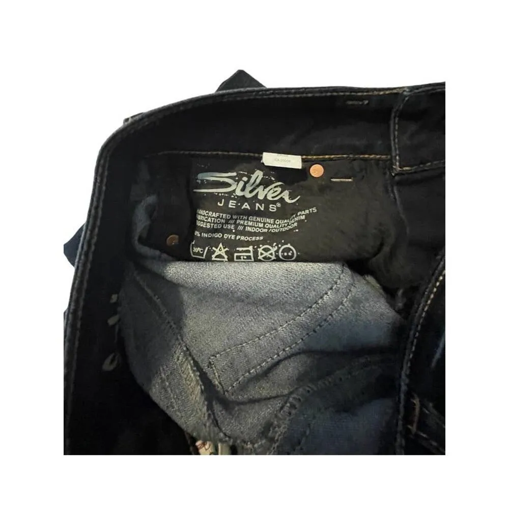 Silver Brand Jeans Suki Curvy Fit Mid Rise Bootcut Women's Size 29/33 - Image 9