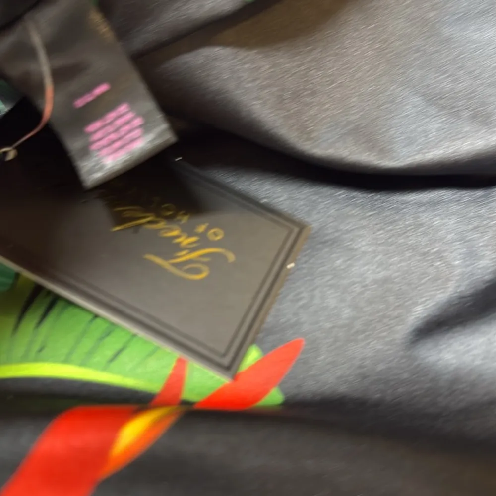 Frederick's of Hollywood Cabarita One-Piece Swimsuit Paradise Print Large NWT - Image 7