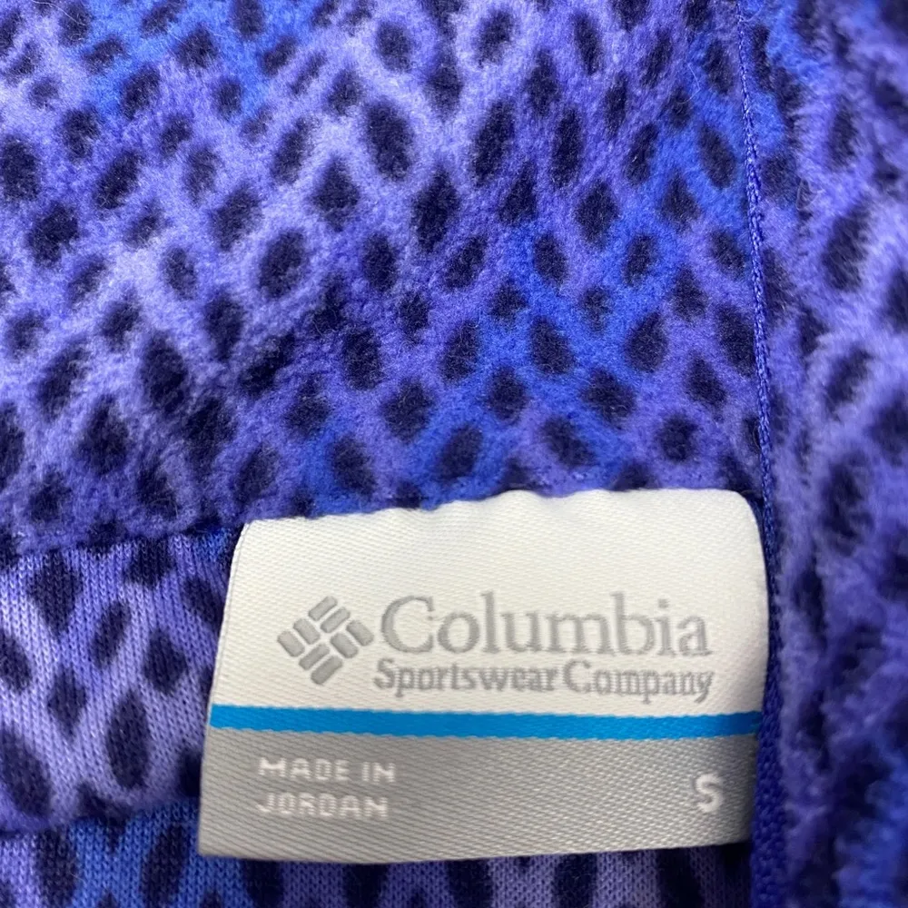 Columbia Women’s 1/4 zip Fleece Size S - Image 3