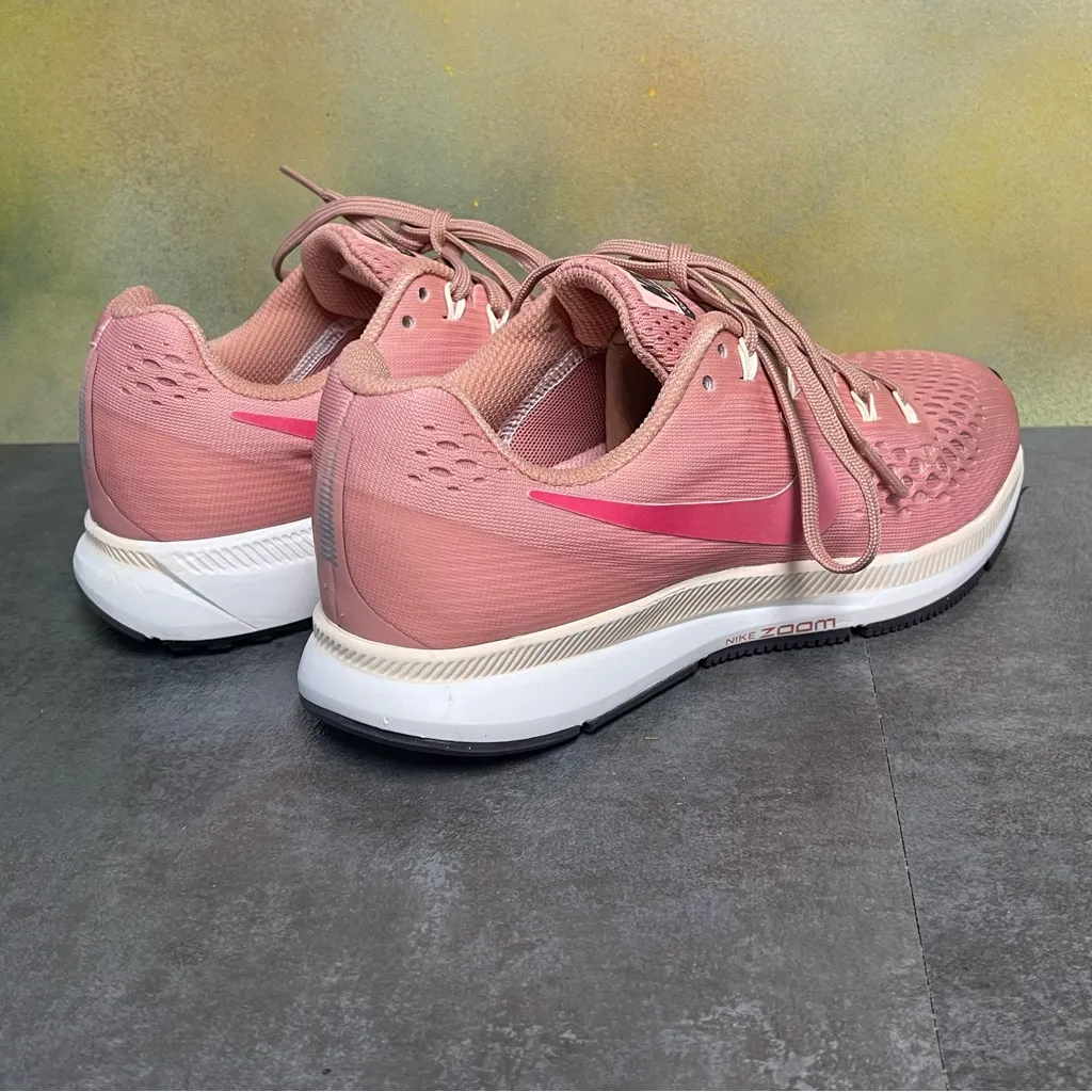 Nike Air Zoom Pegasus 34 Women's Pink Running Shoes Size 7.5 - Image 9